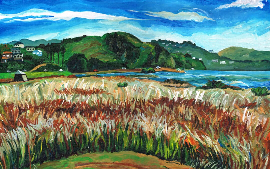 Pahatahanui Inlet, Plein Air Painting 2013