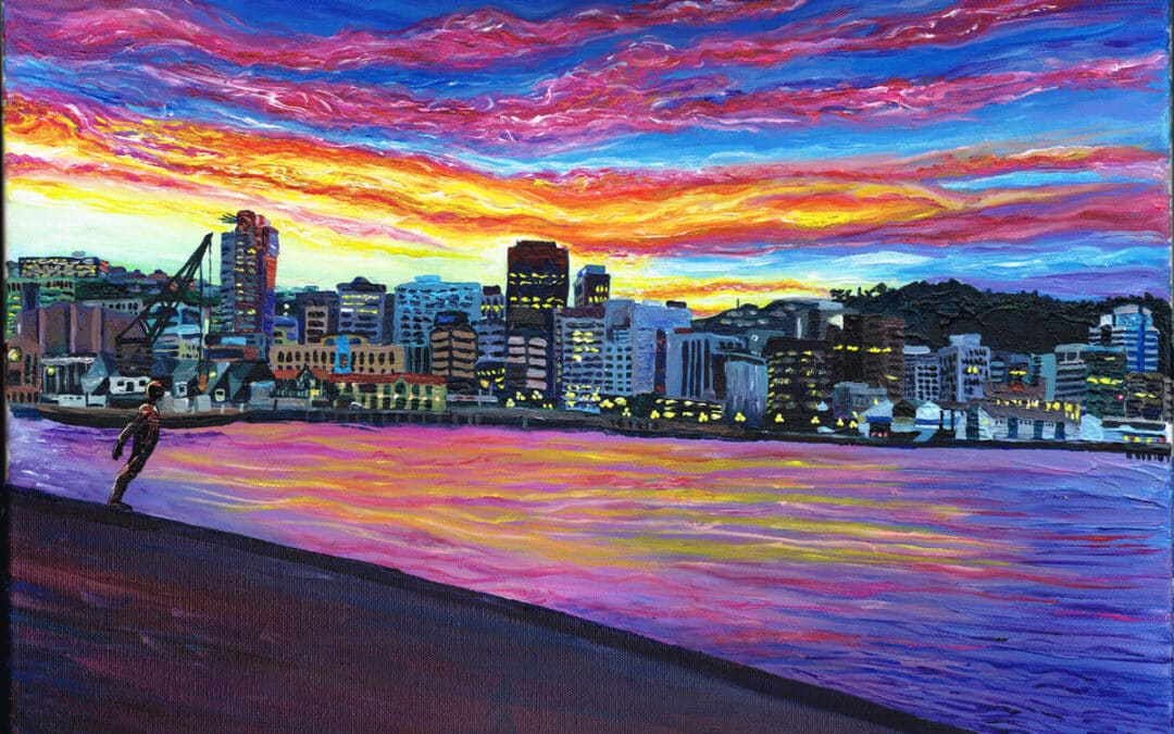 Waterfront Sunset, 2017