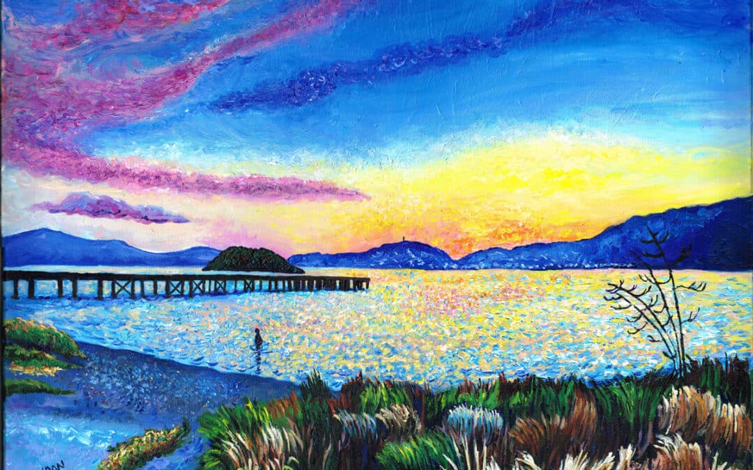 Petone Foreshore Sunset, 2025