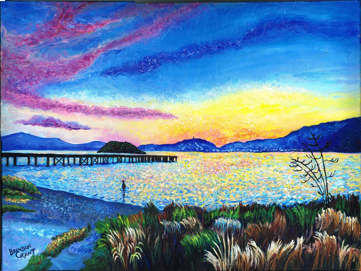 Petone Foreshore Sunset, 2025
