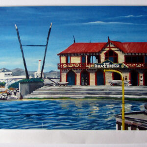 Boat Shed Greeting Card with Envelope